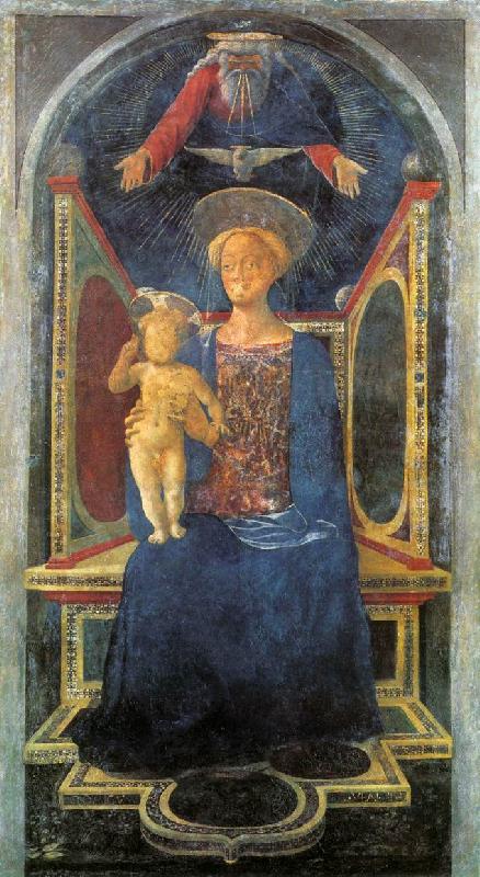 DOMENICO VENEZIANO Madonna and Child sd oil painting image